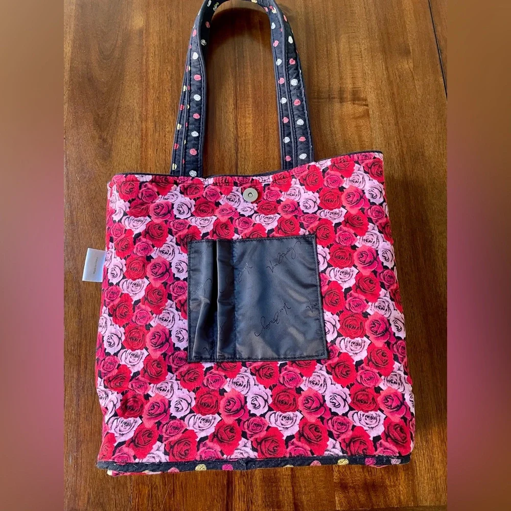 Vera Bradley Polka Dot Havana Tote - Picture 3 of 11